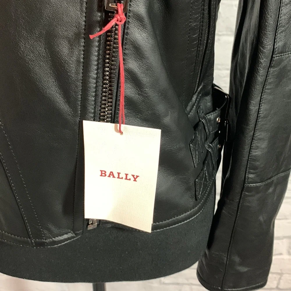Bally leather biker jacket - Picture 2 of 12